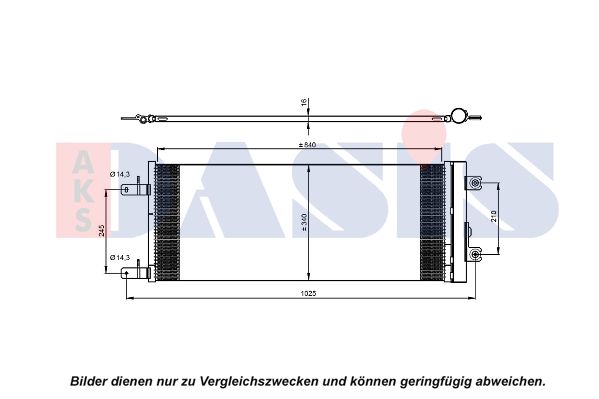 AKS DASIS Kondensaator,kliimaseade 402008N